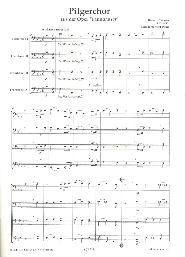 Pilgerchor aus Tannhäuser
