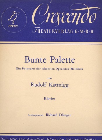 Bunte Palette: