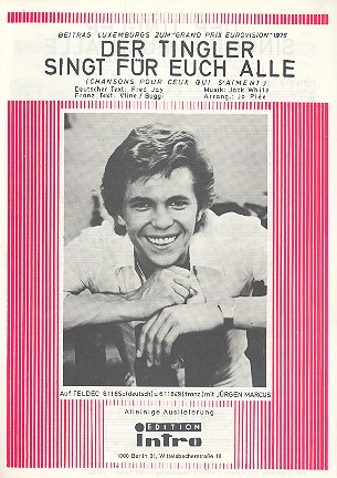 Der Tingler singt für euch alle: