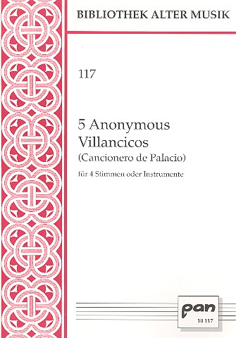 5 Anonymous Villancicos