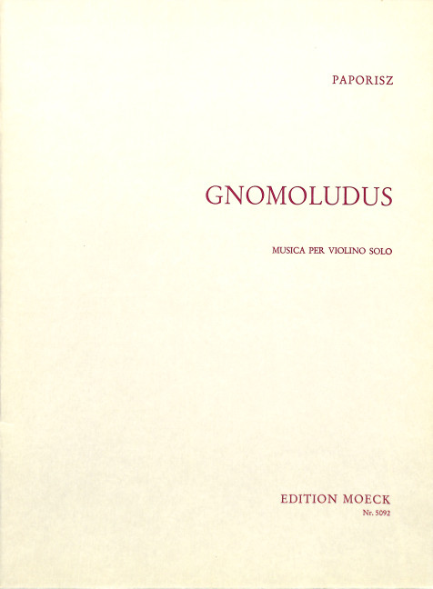 Yoram Paporisz GNOMOLUDUS 1979