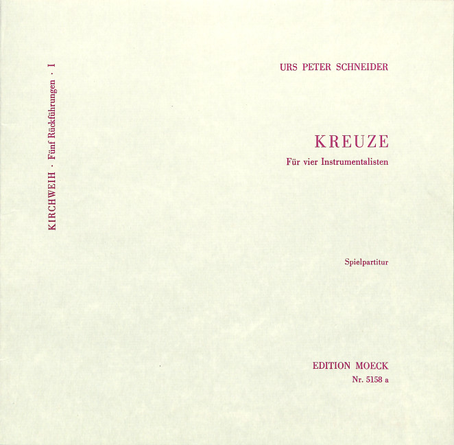 Urs Peter Schneider KIRCHWEIH I