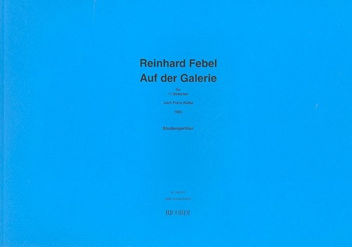 Auf der Galerie für 11 Streicher