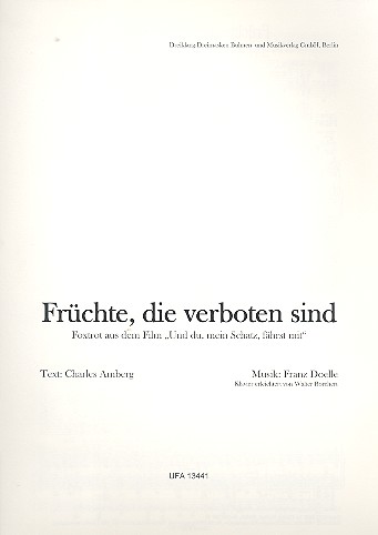 Früchte, die verboten sind: