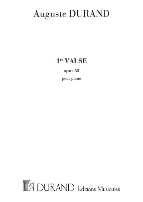 Valse no.1 op.83