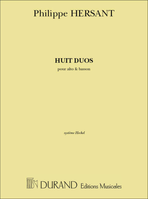 8 Duos pour alto et basson