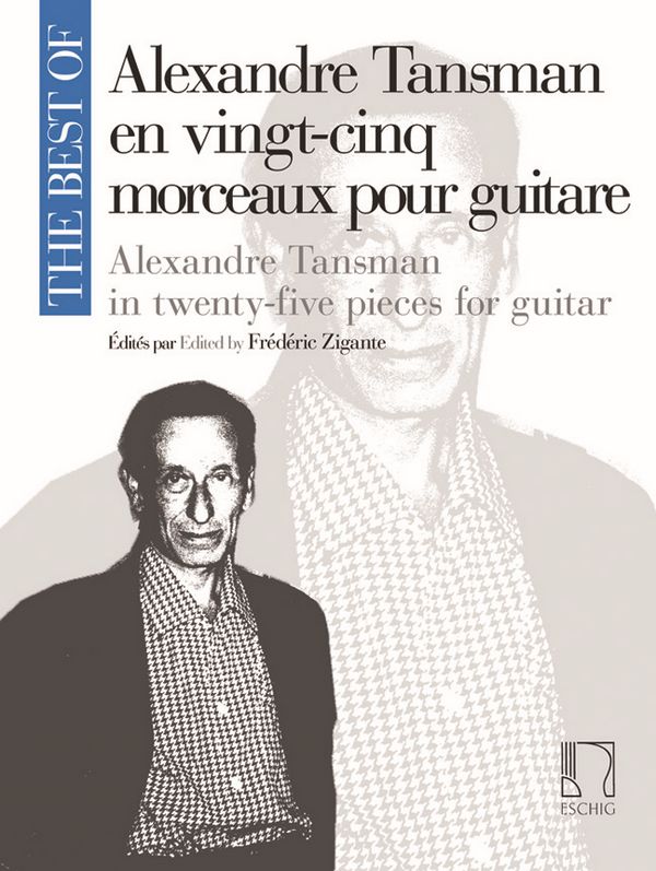 Tansman en 25 morceaux pour guitare