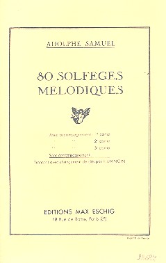 8O solfeges melodiques sans