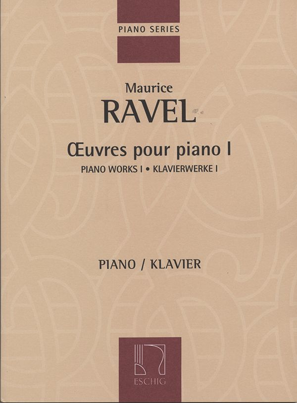 Oeuvres pour piano vol.1