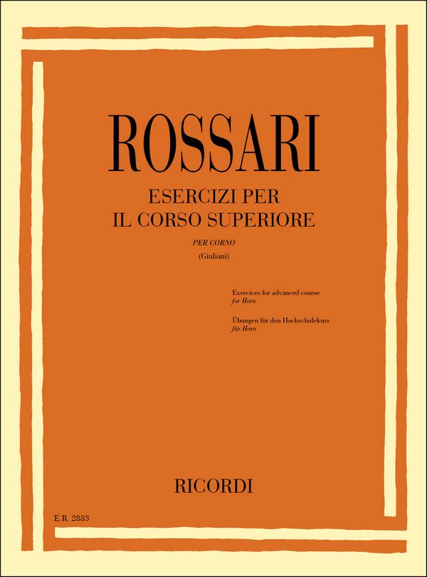 Esercizi per il corso superiore