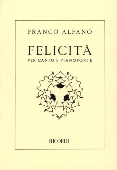 Felicità per canto e pianoforte