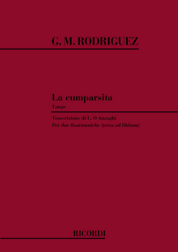 La Cumparsita per 2-3 fisarmoniche