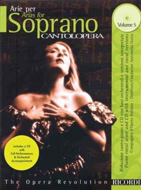 Arias for Soprqno vol.5 (+CD)