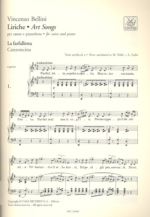 Art Songs (+2 CD's) for voice and piano