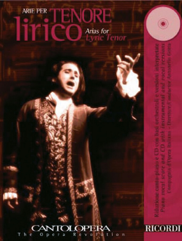 Arias for lyric tenor vol.1 (+CD) for tenor