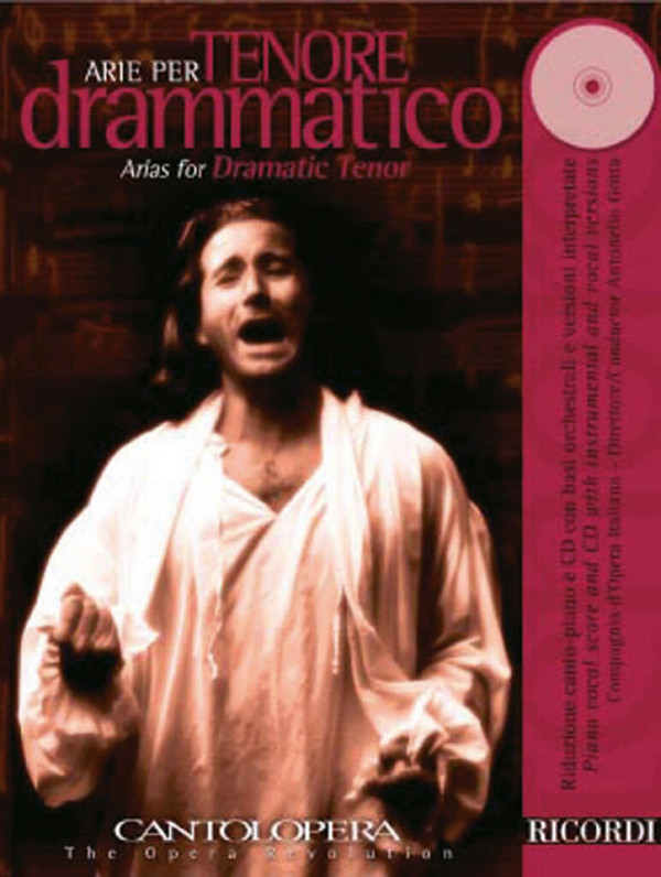 Arias for dramatic Tenor (+CD)