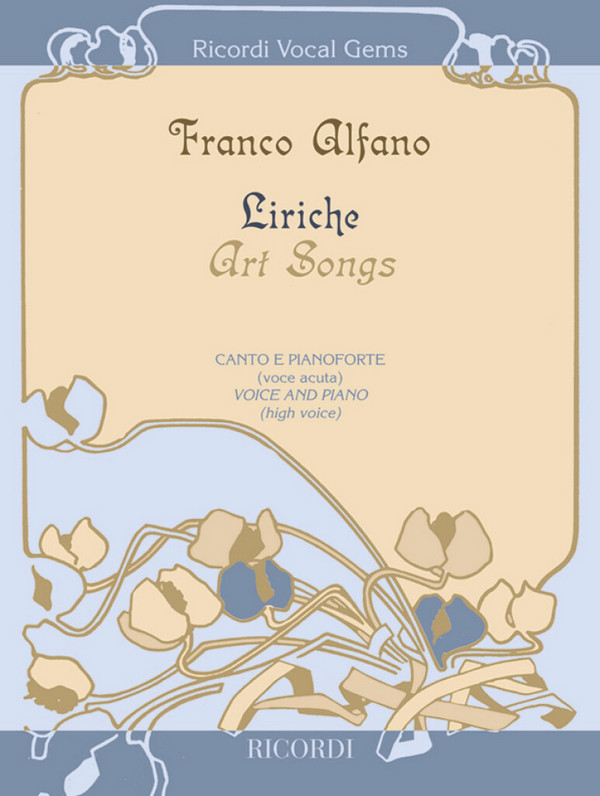 Art Songs for high voice and piano