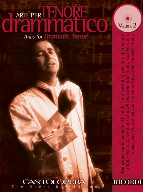 Arias for dramatic Tenor vol.2 (+CD)