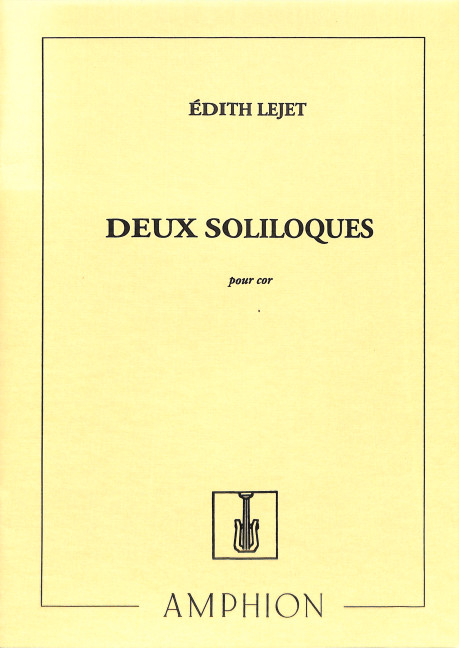 Lejet  2 Soliloques Cor-Piano