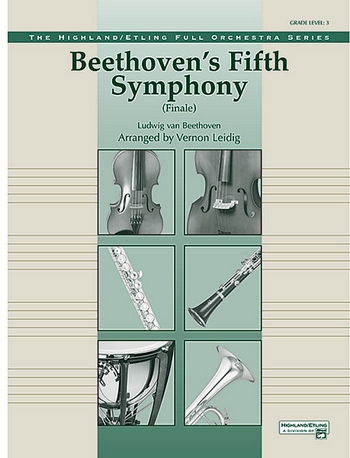 Beethoven, L.V arr. Leidig, V Symphony No.5 Finale (full orchestra)