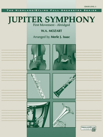 Mozart, W.A arr. Isaac, M Jupiter Symphony Mvt.1 (full orchestra)