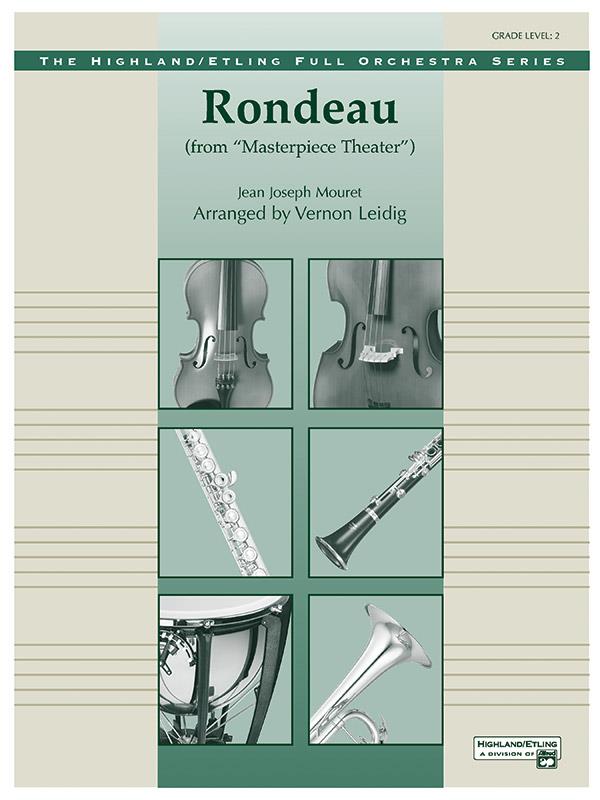 Mouret, J.J arr. Leidig, V Rondeau. Masterpiece Theatre (full orch)