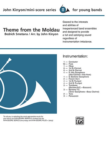 Smetana, B arr. Kinyon, J Theme from The Moldau (concert band)