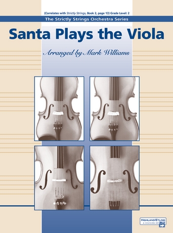 Santa plays the Viola