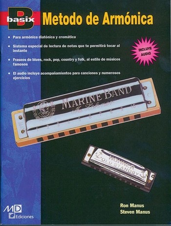 BASIX SPAN/HARMONICA/BK & CD