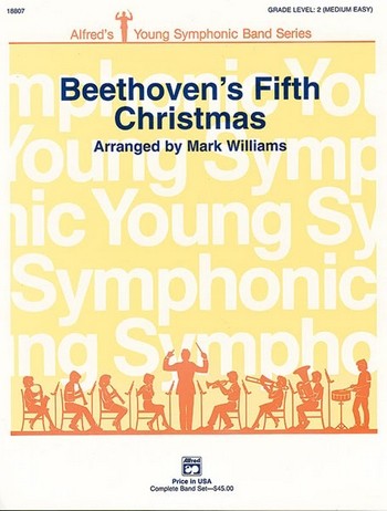 Williams, Mark (arranger) Beethoven's Fifth Christmas (c/band)