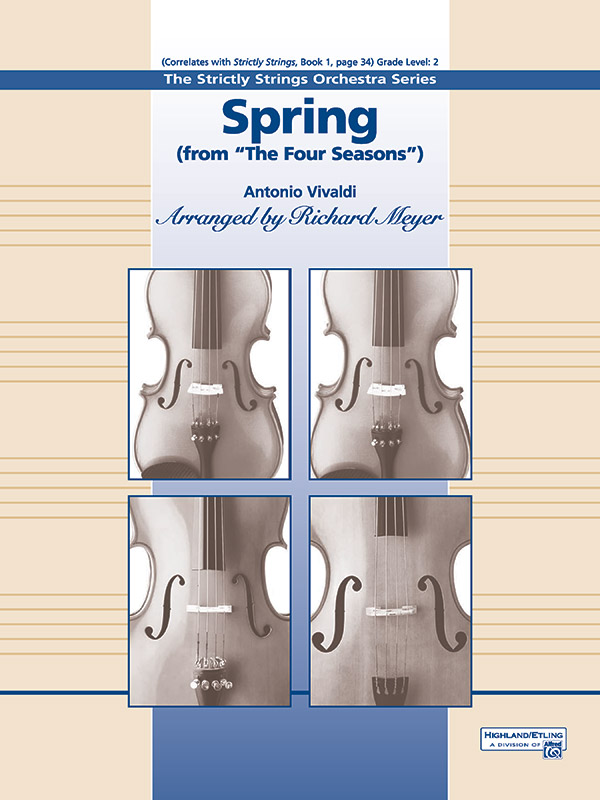 Vivaldi, A arr. Meyer, R Spring. Four Seasons (string orchestra)