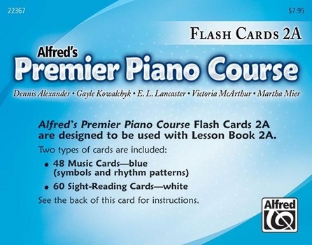 Alfred Premier Piano Course: Flashcards 2A