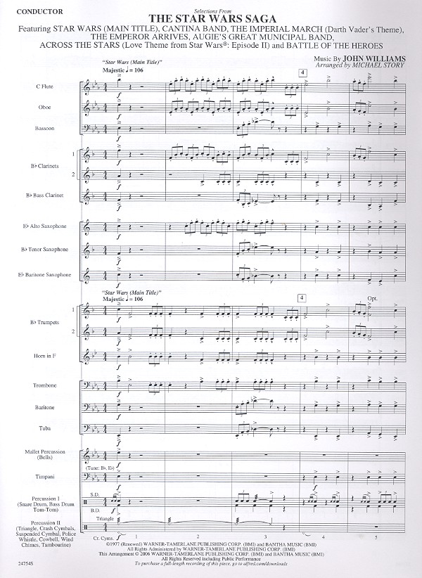 Selections from The Star Wars Saga