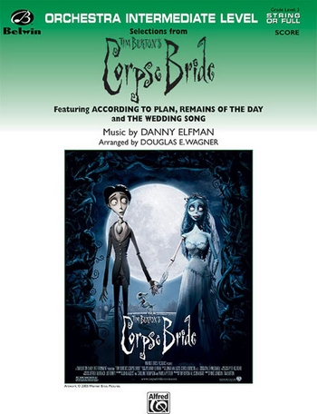 Elfman, D arr. Wagner, D.E Corpse Bride, Selections (full/str orch)