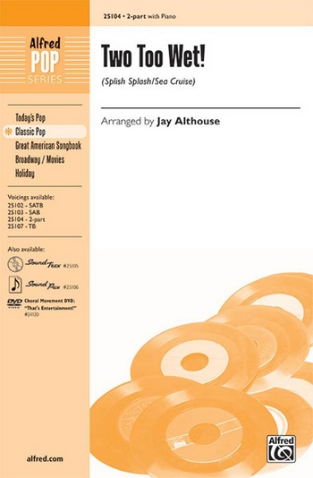 arr. Althouse Two Too Wet! 2-part