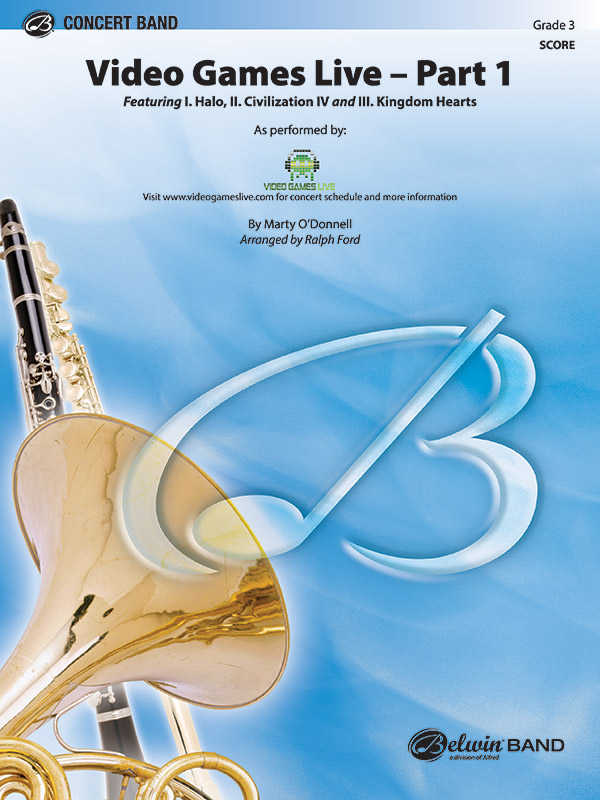 Ford, Ralph (arranger) Video Games Live Pt1 (concert band) Sc