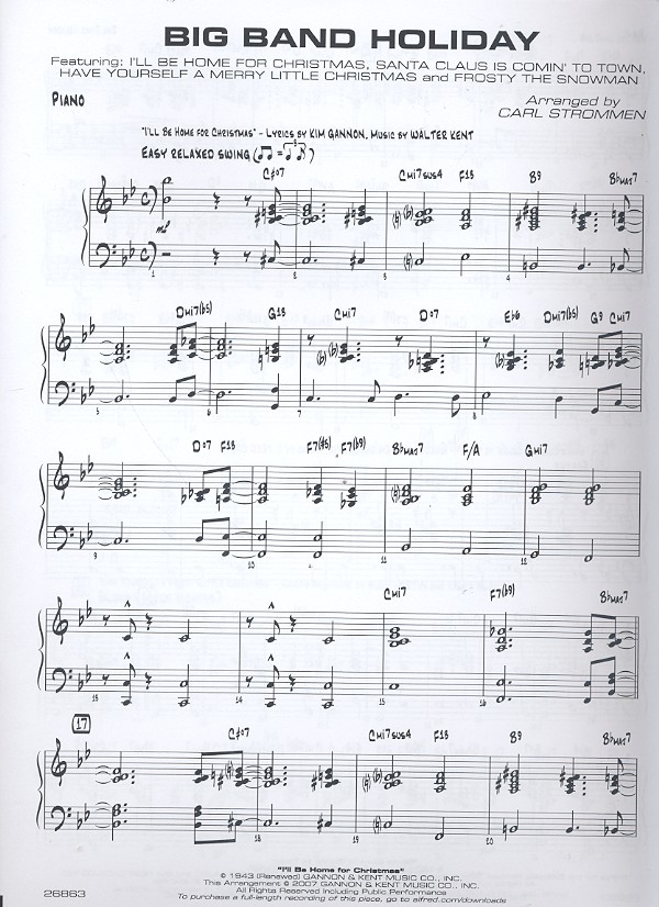 Big Band Holiday (Medley):