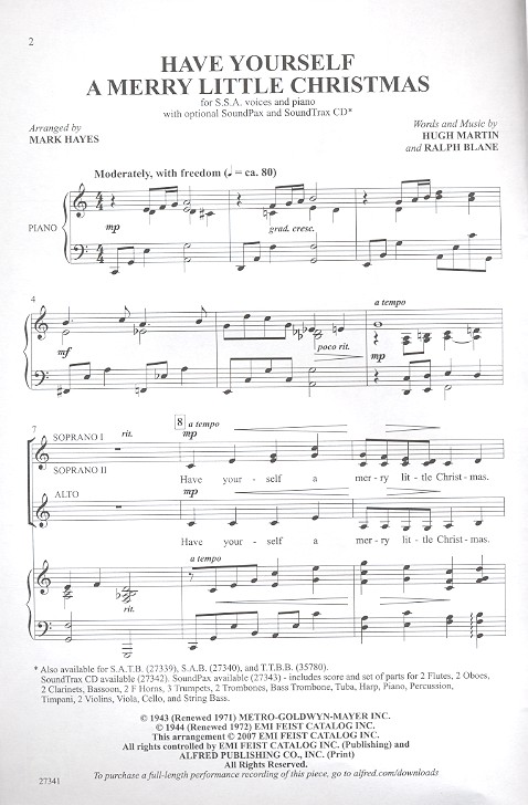 Have yourself a merry little Christmas