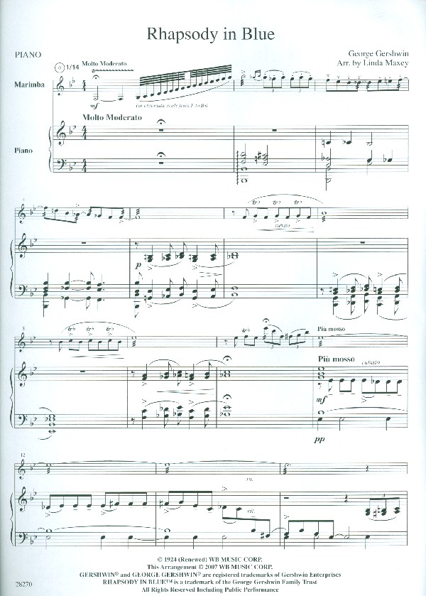 Rhapsody in Blue (+CD)