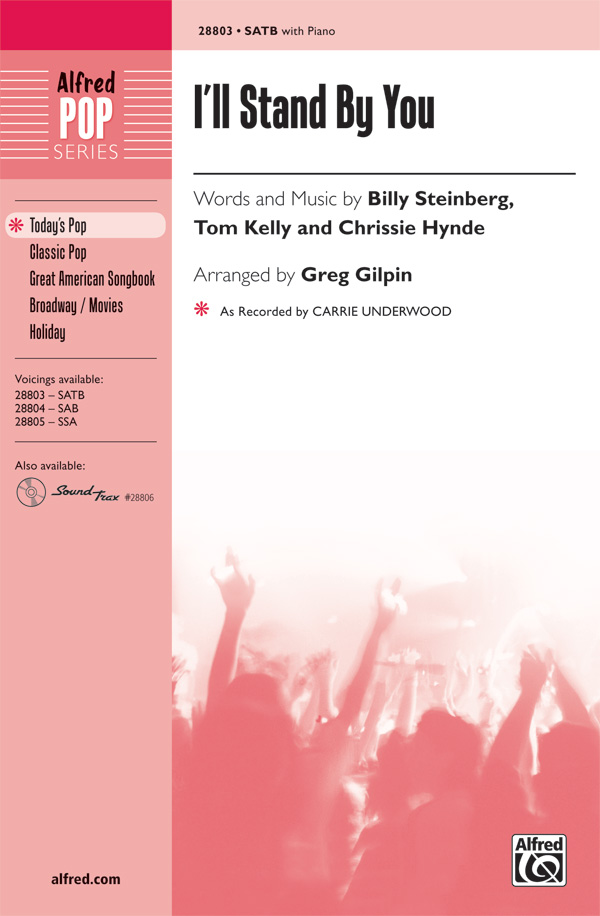 Gilpin,G (arranger) I ll Stand by You SATB