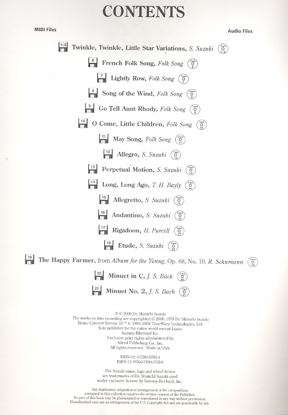 Suzuki Cello School vol.1 (+CD-Rom+Midi-Disk)