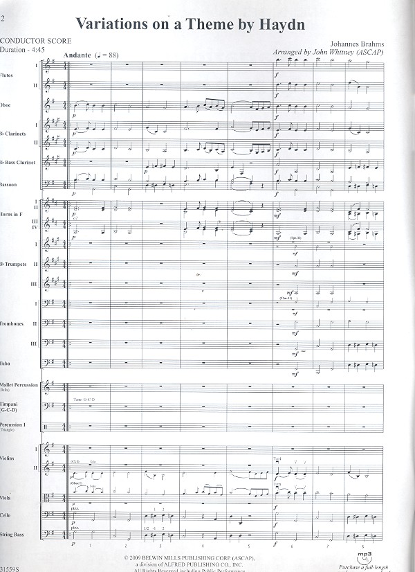 Variations on a Theme by Haydn