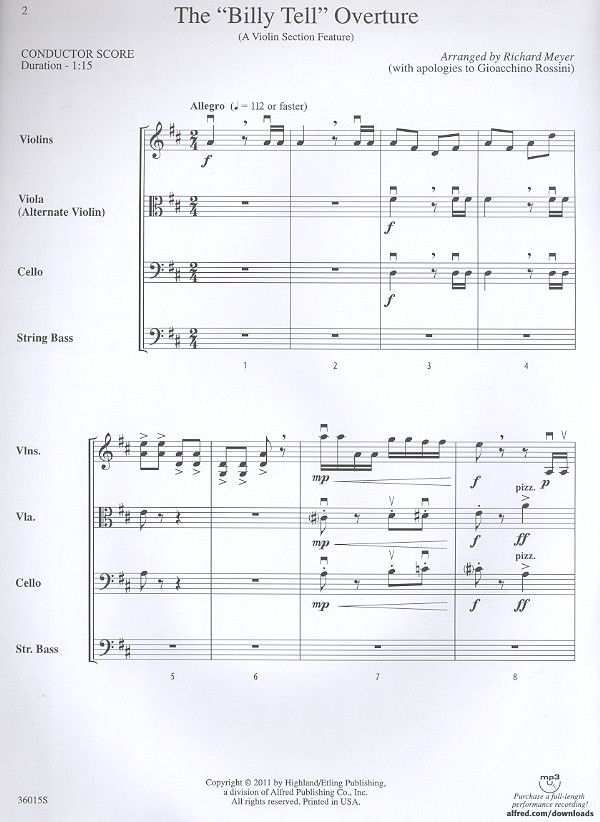 The Billy Tell Overture