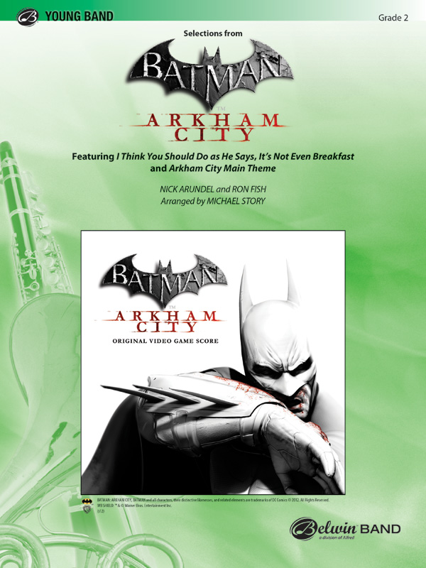 Story, Michael (arranger) Batman:Arkham City (c/b)