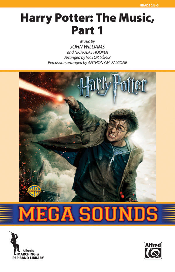 Lopez, Victor (arranger) Harry Potter:The Music 1 (m/b)