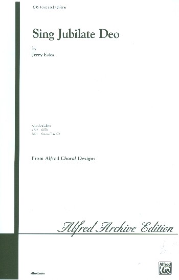 Sing Jubilate Deo f