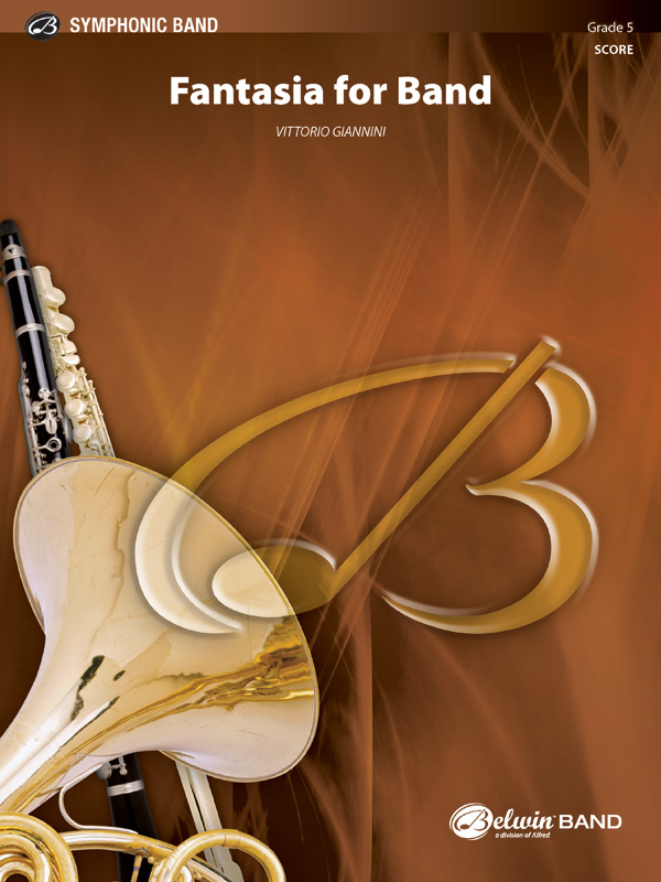 Giannini, VittorioFantasia for Band (score)