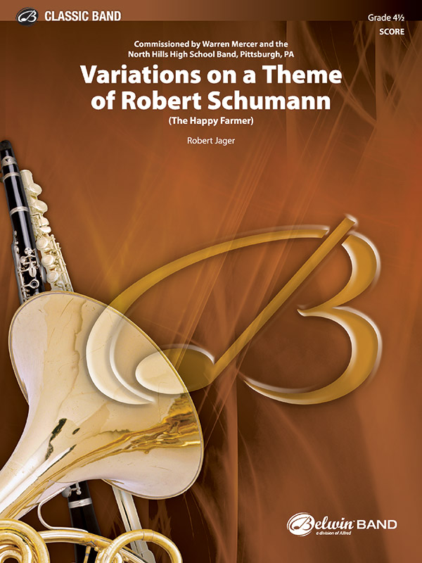 Jager, RobertVariations on Theme of Schumann (score)