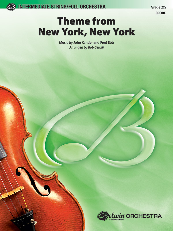 Kander & Ebb arr. Cerulli, BNew York, New York, Theme (score)