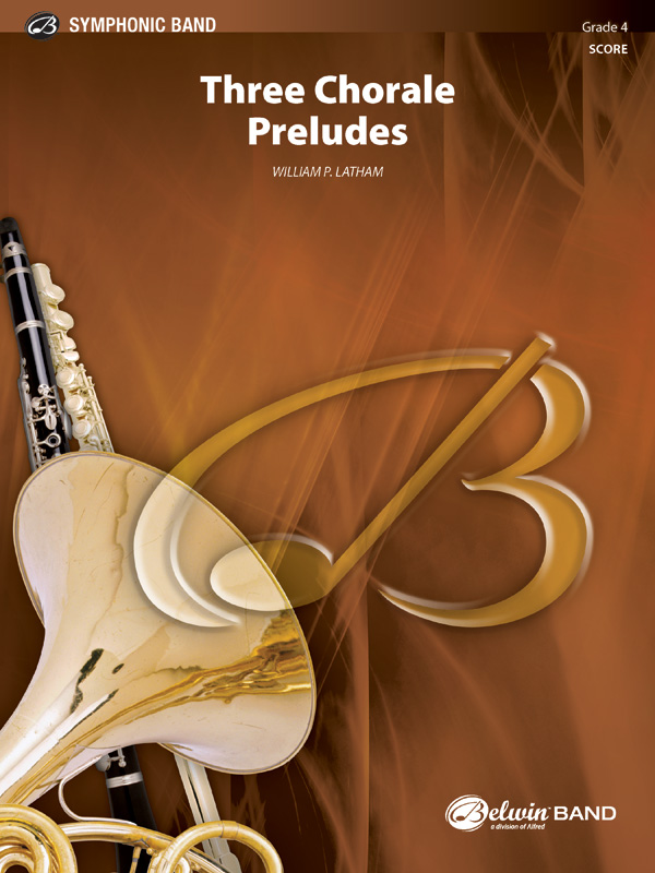 Latham, William PThree Chorale Preludes (score)